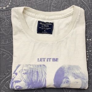 Abercrombie Men’s Beatles Let It Be Tee Size Med